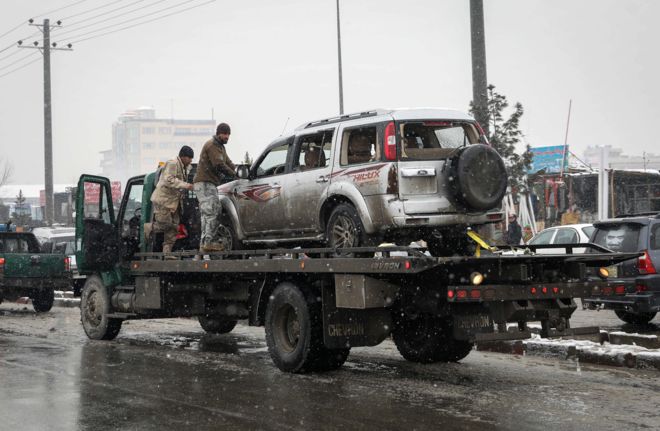 پنج تن در انفجار انتحاری مقابل اکادمی نظامی مارشال فهیم درکابل جان باختند