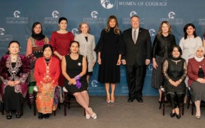 ظریفه غفاری ، برنده جایزه زنان شجاع وزارت خارجه آمریکا شد.
