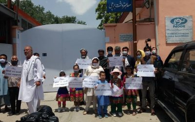 بازماندگان قربانیان حمله بر شفاخانه صد بستر برچی خواهان از سرگیری فعالیت های داکتران بی مرز شدند