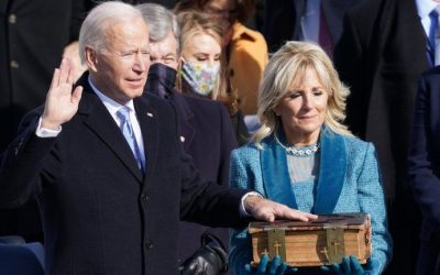 جوبایدن به عنوان رئیس جمهور امریکا سوگند یاد کرد