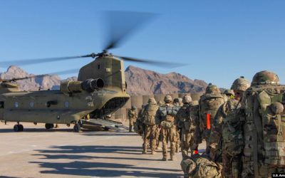 خروج نیروهای خارجی در بحبوحه ی جنگ