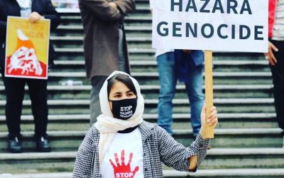 راهپیمایی افغان‌ها مقیم امریکا؛« نسل‌کشی هزاره‌ها به رسمیت‌شناخته شوند»