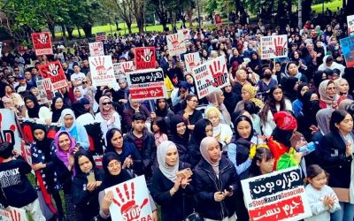 آغاز تظاهرات برای پشتبانی از کار زار«نسل کشی هزاره ها را متوقف کنید» در ۱۰۱ شهر مهم جهان