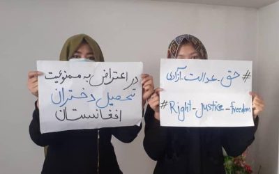 طالبان دختران معترض به منع تحصیل را به نکاح اجباری با نیروهایش تهدید کرده‌اند