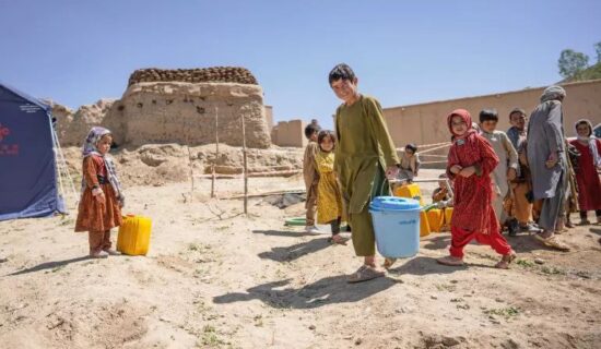 یونیسف؛ سیلاب‌های اخیر در افغانستان ده‌ها هزار کودک را در معرض خطر قرار داده است