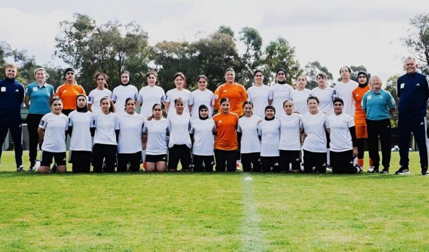 تیم فوتبال زنان افغانستان در تبعید برای حضور در تورنمنت جهانی فیفا به مراکش رفت تیم فوتبال زنان افغانستان در تبعید برای حضور در تورنمنت جهانی فیفا به مراکش رفت