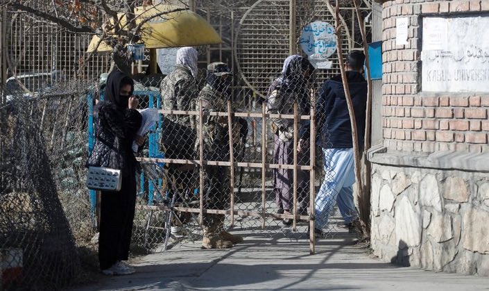 Taliban policy;  Intentional weakening of the educational structure of women in Afghanistan