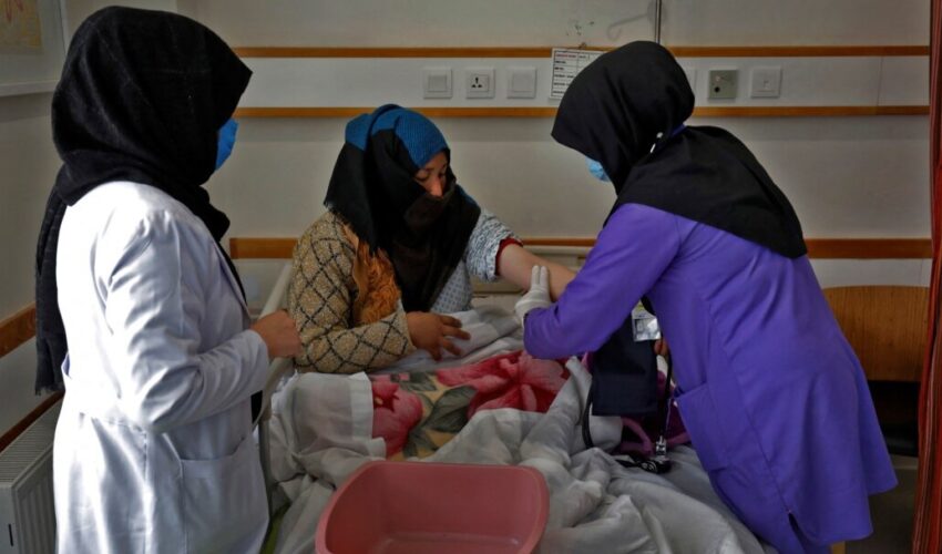 Human Rights Watch: The restrictions imposed by the Taliban group on women and girls have prevented their access to health services.