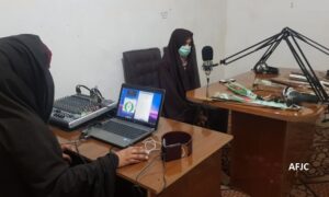 The Taliban banned girls from making phone calls to local radios and televisions