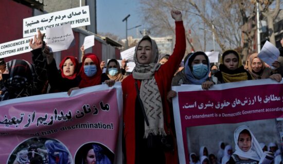 Launching a campaign to formalize gender apartheid in Afghanistan and Iran by female activists