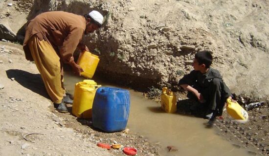 UNICEF; Recent floods in Afghanistan have destroyed many water systems