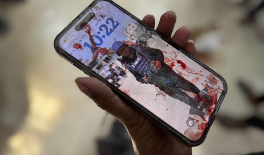 International media support organizations condemns Israel’s killing of 5 journalists in Gaza