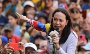 The 2025 Nobel Peace Prize has been awarded to Maria Corina Machado